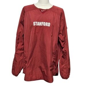 Vintage Stanford Cardinal Jacket Pullover Mens 3XL NCAA Football Nike USA 90s